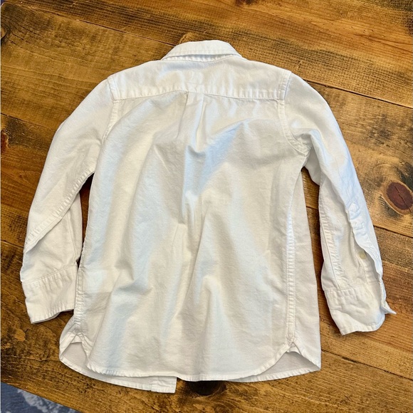 Boys White Button Down - Gap - Size 5 - Picture 3 of 3